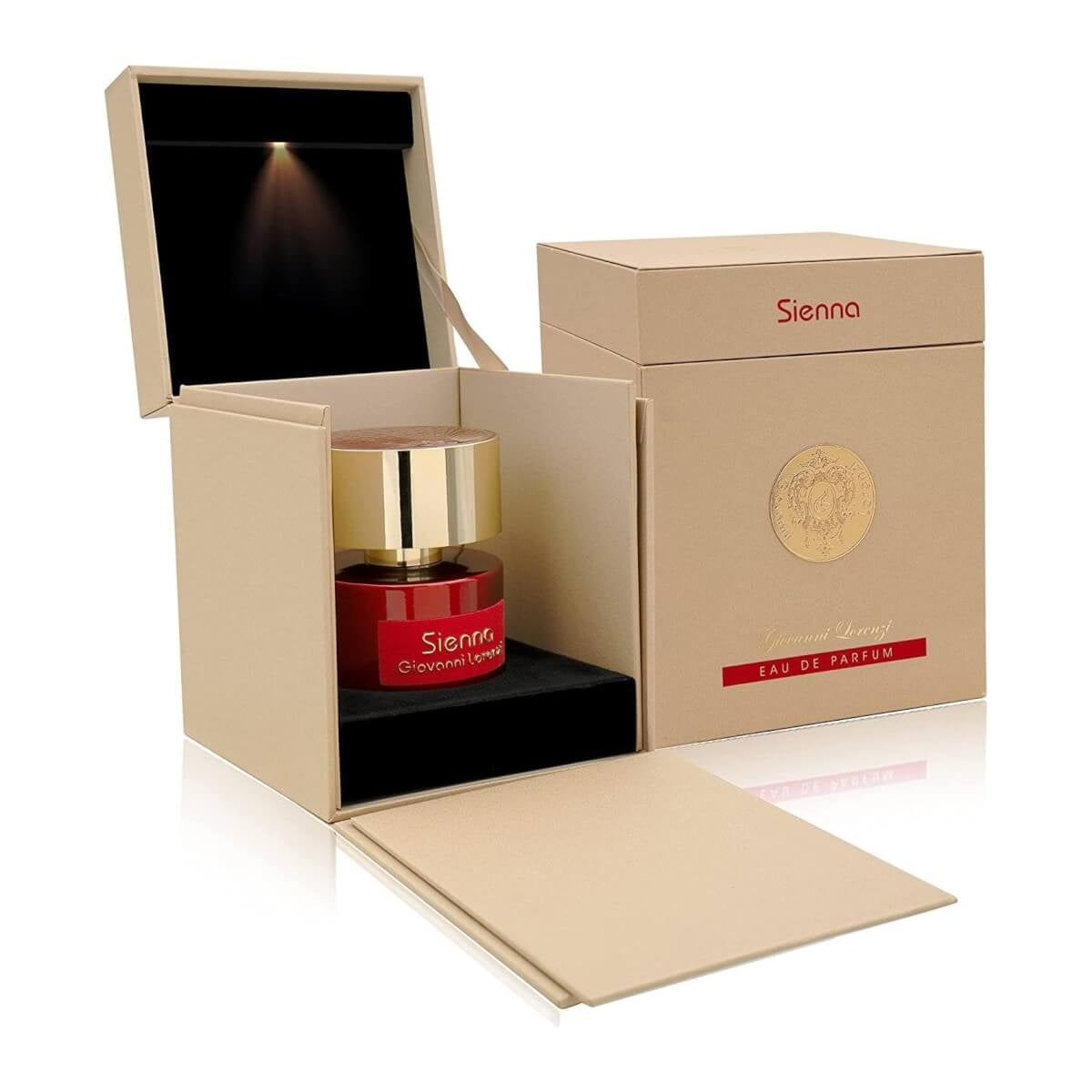 Sienna Giovanni Lorenzi 100ml EDP | Floral Leather Unisex Perfume UK