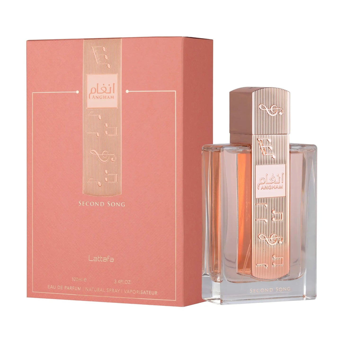 Angham Eau De Parfum 100ml Lattafa-Warm Spicy Unisex Perfume