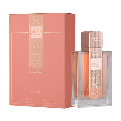 Angham Eau De Parfum 100ml Lattafa-Warm Spicy Unisex Perfume