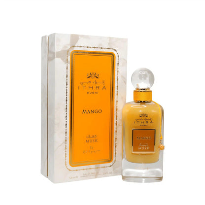 Ithra Dubai Mango Musk 100ml EDP | Sweet Fruity Unisex Perfume UK