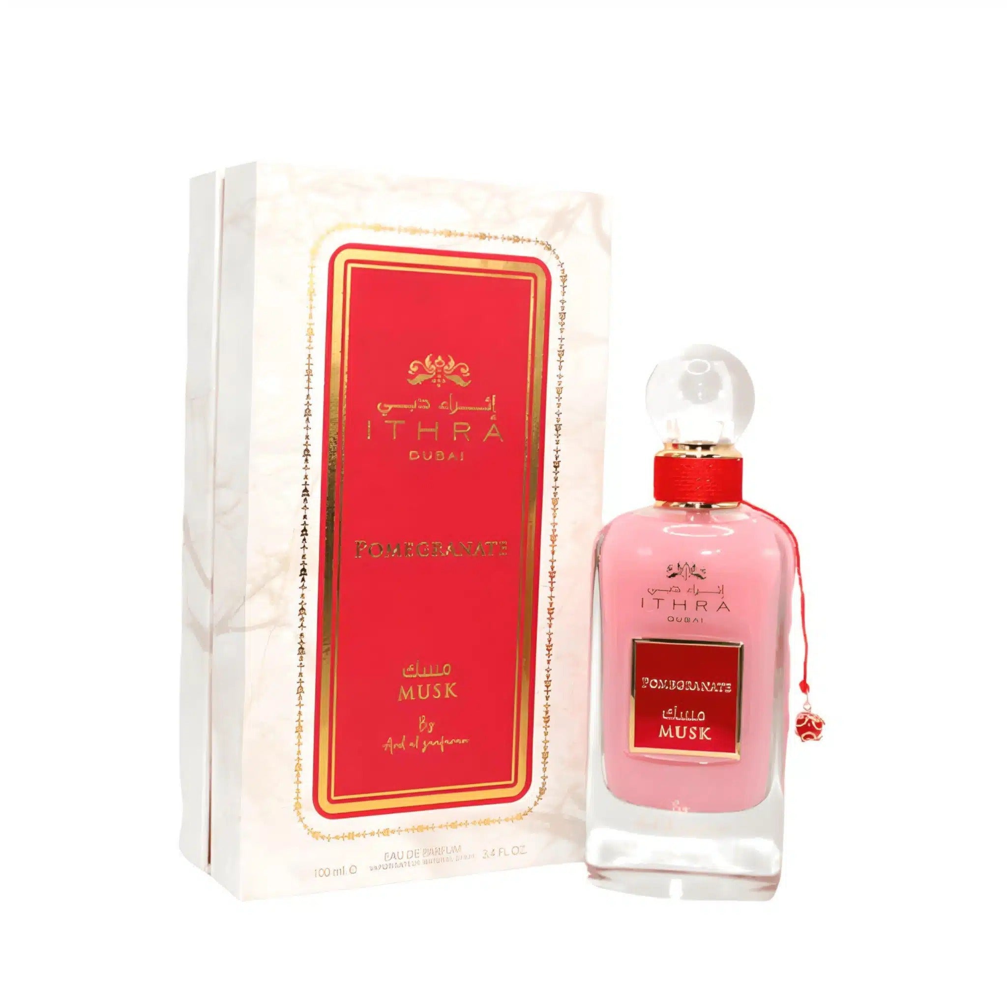 Ithra Dubai Pomegranate Musk 100ml EDP | Fruity Floral Unisex Perfume