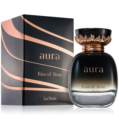Khadlaj Aura Kiss of Rose 100ml EDP – Fruity Floral Perfume for Women