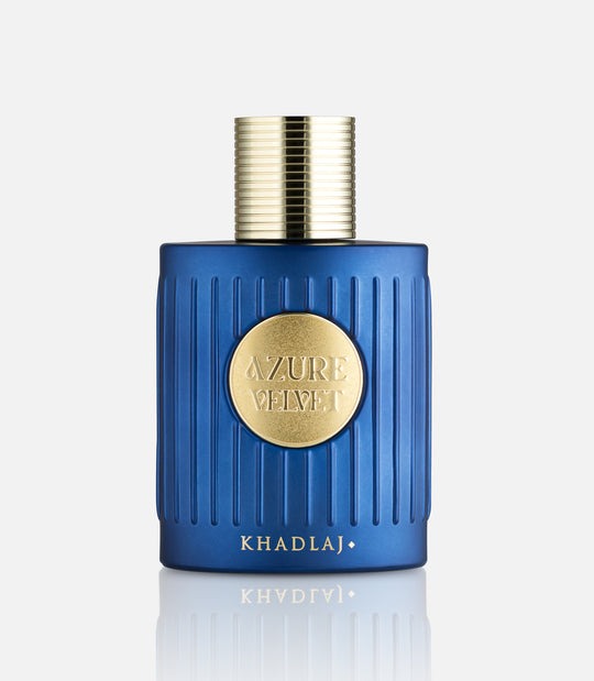 Khadlaj Azure Velvet 100ml Extrait de Parfum UK – Unisex Fresh & Woody Fragrance