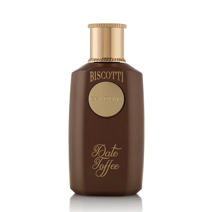 Khadlaj Biscotti Date Toffee 100ml EDP – Sweet Oriental Gourmand Perfume
