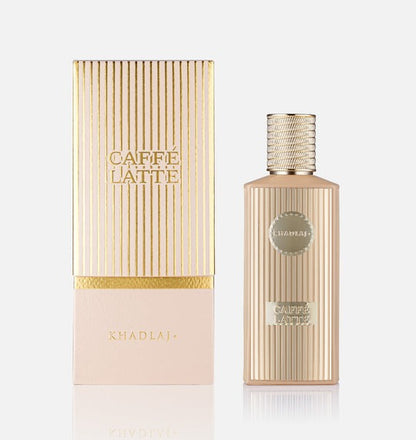 Khadlaj Caffe Latte 100ml Extrait de Parfum – Unisex Coffee-Inspired Gourmand Scent (Made in UAE)