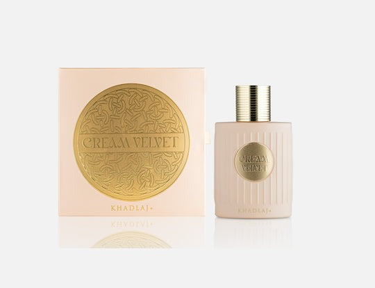 Khadlaj Cream Velvet 100ml Extrait de Parfum – Warm & Creamy Gourmand Fragrance (Made in UAE)