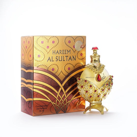 Khadlaj Hareem Al Sultan Gold 100ml Eau de Parfum – Floral & Fruity Luxury Fragrance (Made in UAE)