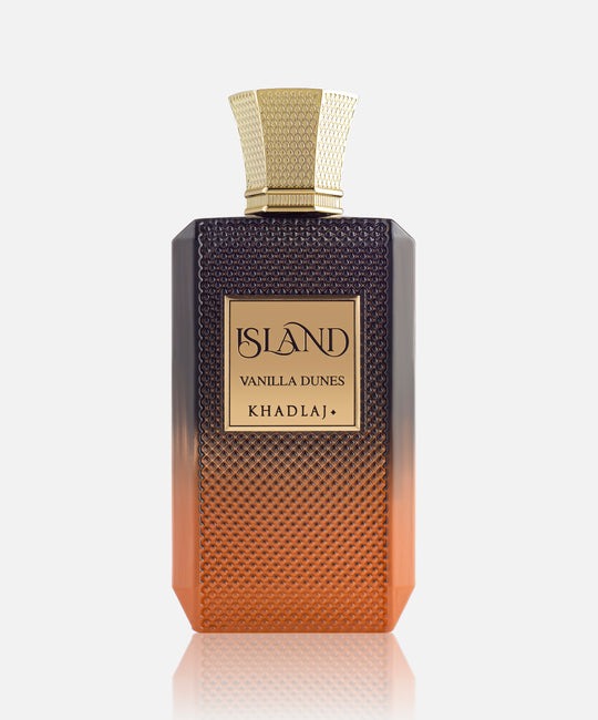 Khadlaj Island Vanilla Dunes 100ml Extrait de Parfum – Unisex Warm Vanilla & Spicy Amber Fragrance (Made in UAE)