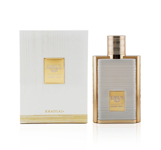 Khadlaj Karus Secret Musk 100ml Eau de Parfum UK – Unisex Spicy Gourmand Perfume