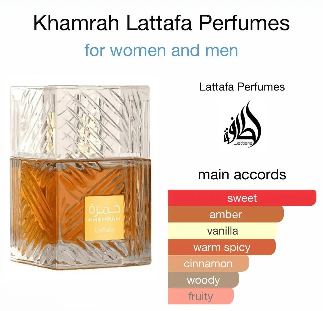 Lattafa Khamrah 100ml | Best Warm Spicy Unisex Parfum UK