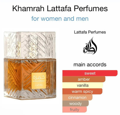 Lattafa Khamrah 100ml | Best Warm Spicy Unisex Parfum UK