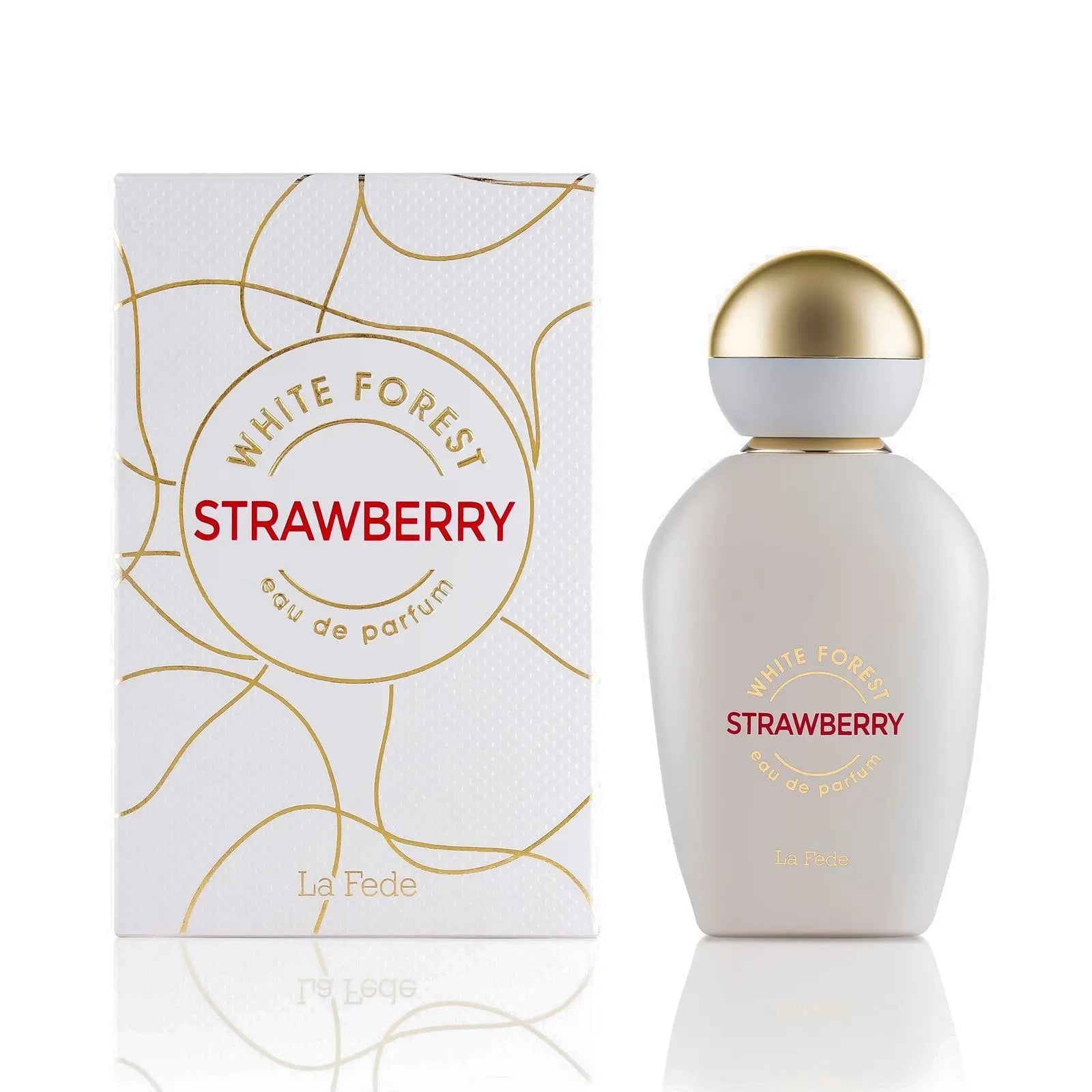 La Fede White Forest Strawberry 100ml EDP – Fruity Floral Perfume UK
