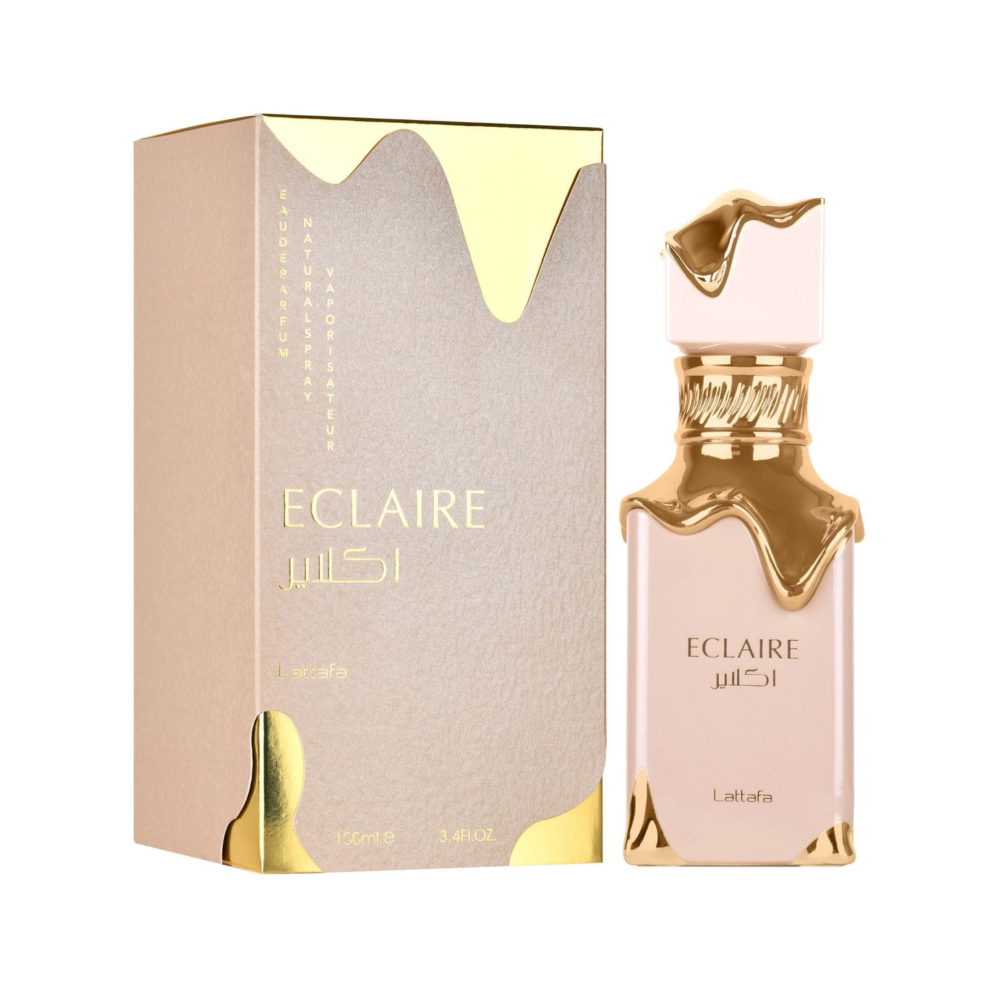 Lattafa Eclaire 100ml Eau de Parfum – Sweet & Creamy Gourmand Perfume for Women (UK)