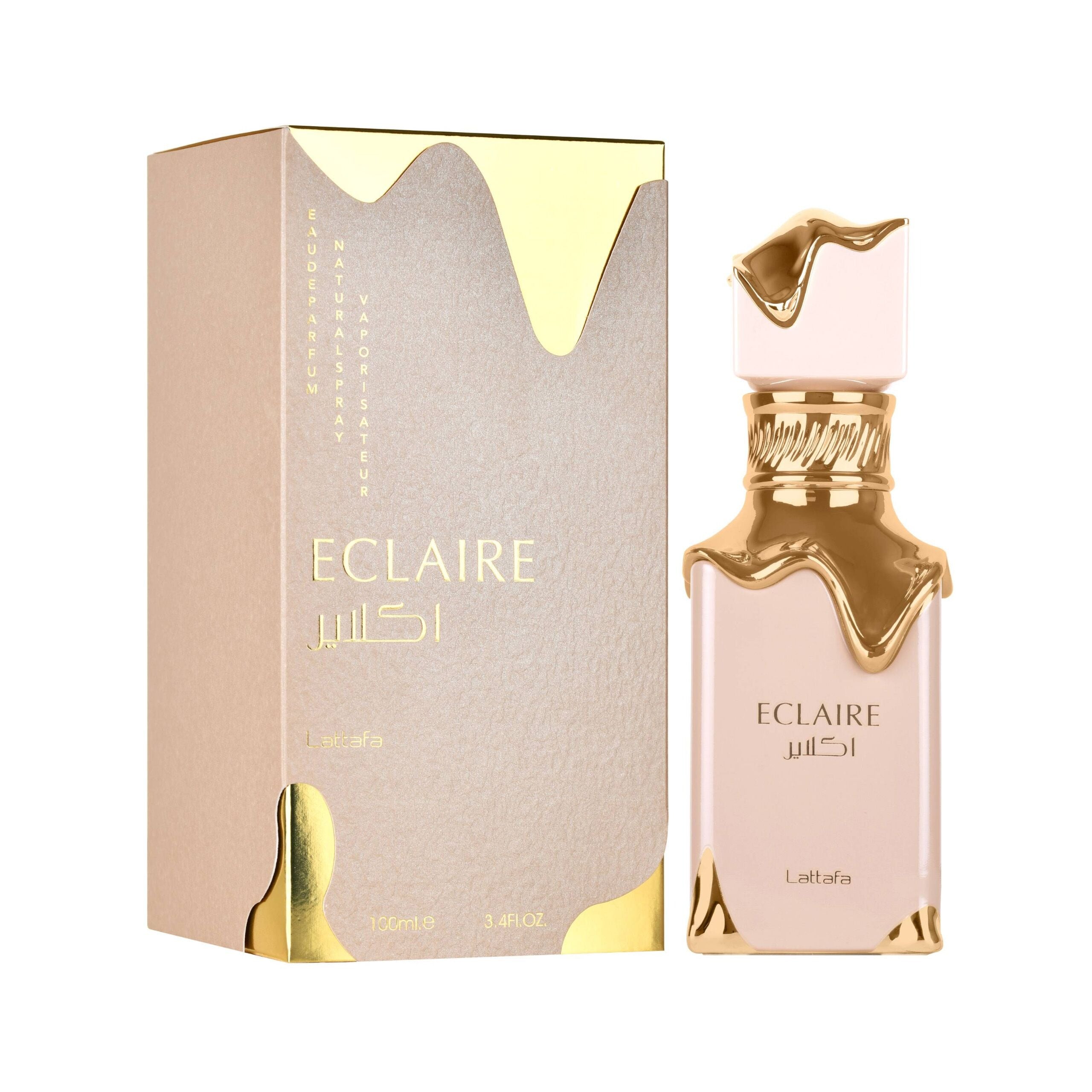 Lattafa Eclaire 100ml Eau de Parfum – Sweet & Creamy Gourmand Perfume for Women (UK)