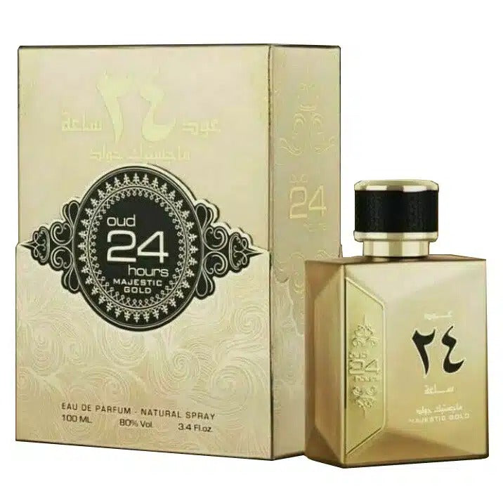 Oud 24 Hours Majestic Gold 100ml EDP | Floral Oud Unisex