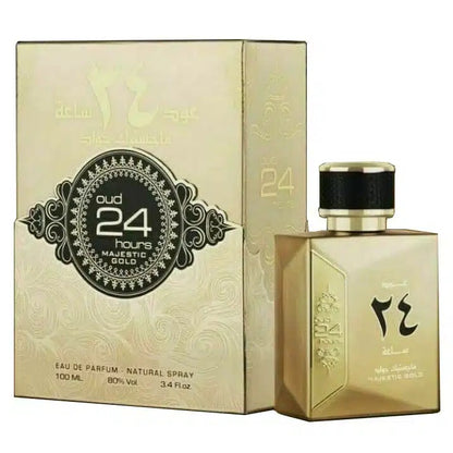 Oud 24 Hours Majestic Gold 100ml EDP | Floral Oud Unisex