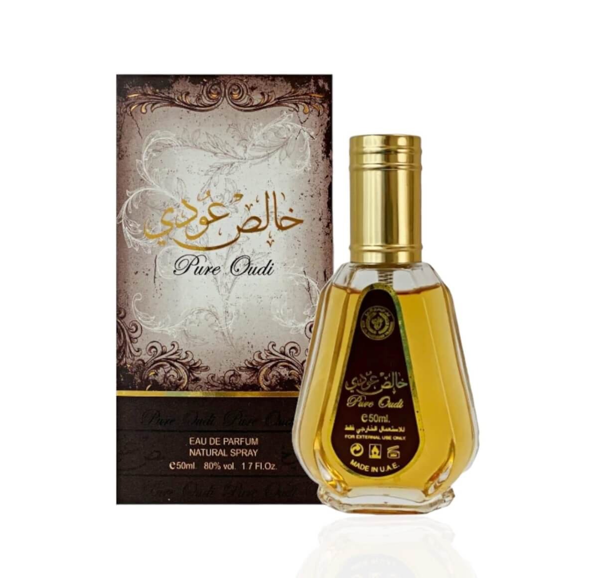 Pure Oudi Khalis Oudi 50ml EDP | Warm Woody Oud Unisex Perfume UK