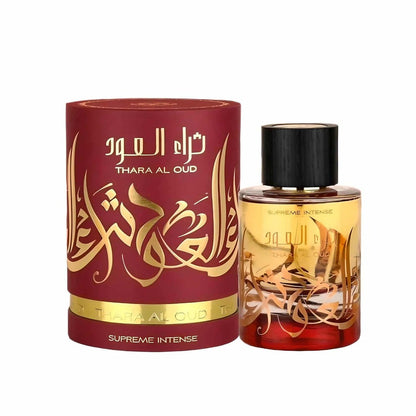 Thara Al Oud Supreme 100ml EDP | Fruity Leather Unisex Perfume UK
