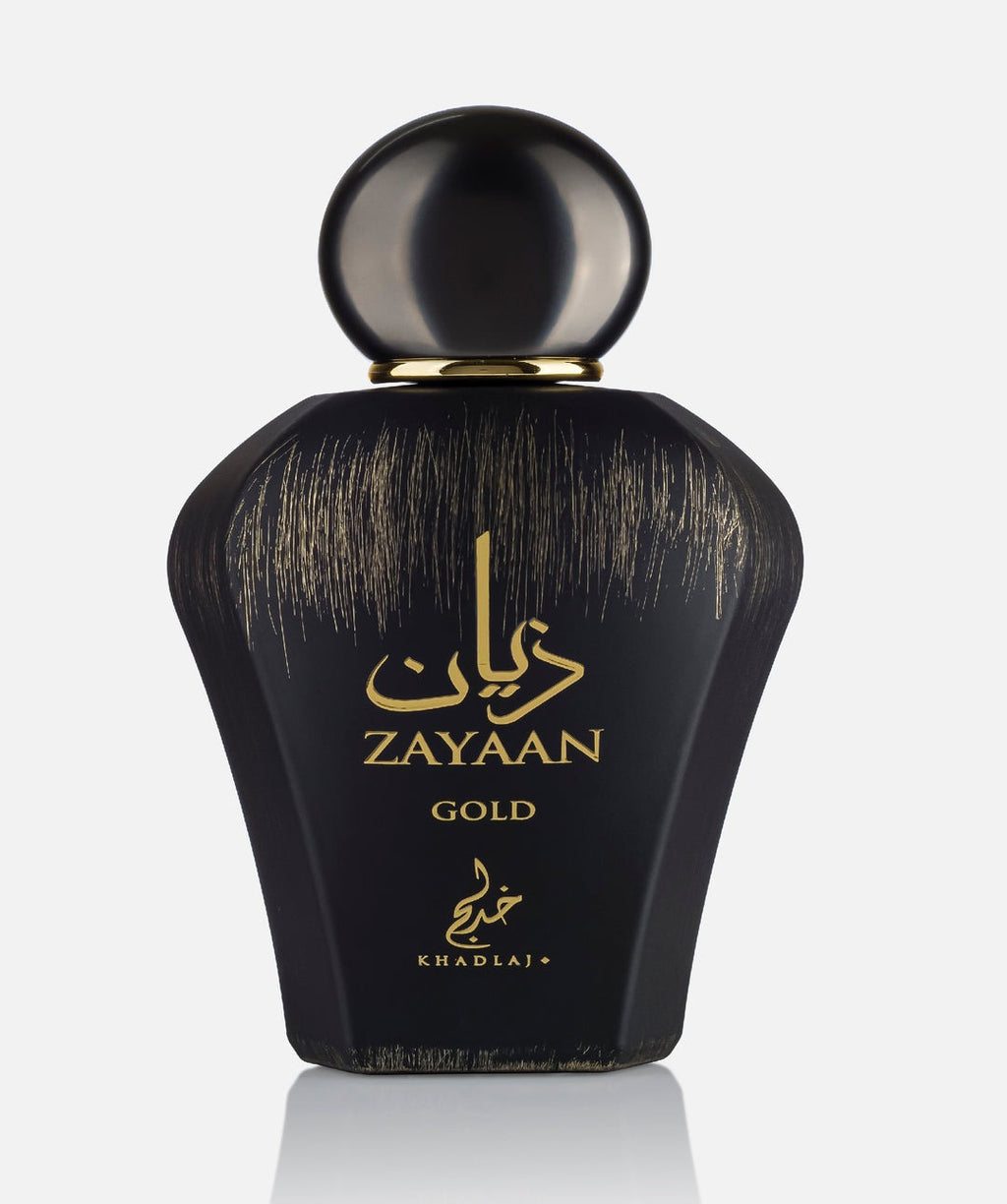 Khadlaj Zayaan Gold 100ml Eau de Parfum – Spicy Woody Amber Scent (Made in UAE)