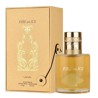 Lattafa Fire on Ice 110ml | Best Warm Boozy Unisex Parfum UK