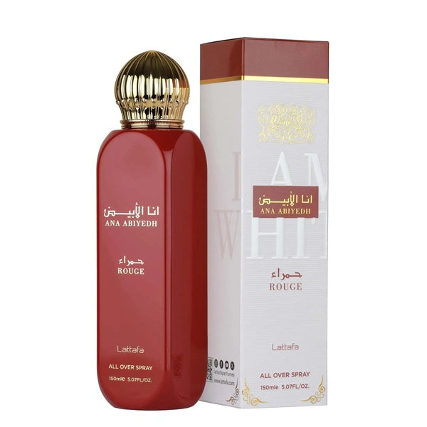 Lattafa Ana Abiyad Rouge 50ml | Best Airy Woody Spicy Hair Mist UK