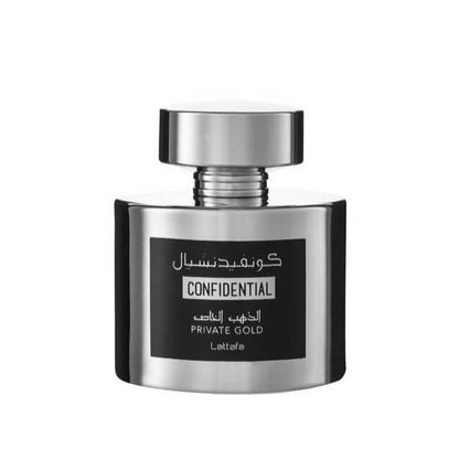 Lattafa Confidential Platinum 100ml | Luxury Warm Spicy Unisex Parfum UK