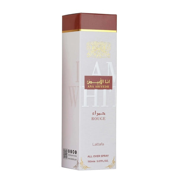 Lattafa Ana Abiyedh Rouge 150ml | Buy Lattafa Warm Spicy Unisex Parfum Online UK