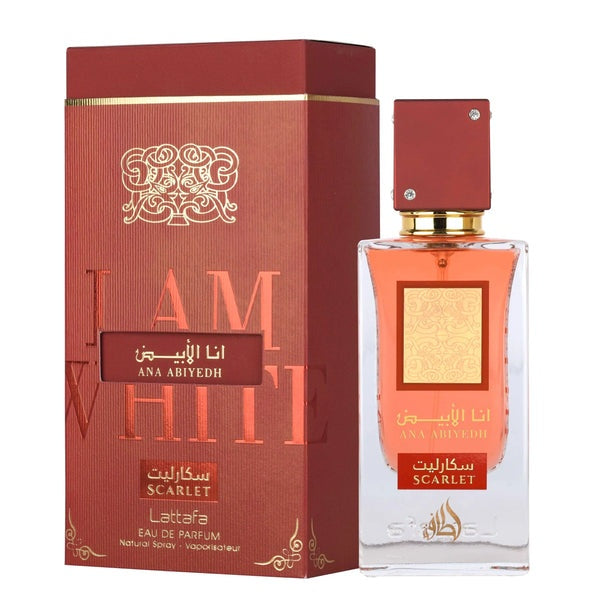 Lattafa Ana Abiyedh Scarlet 60ml | Best Warm Spicy Unisex Parfum UK