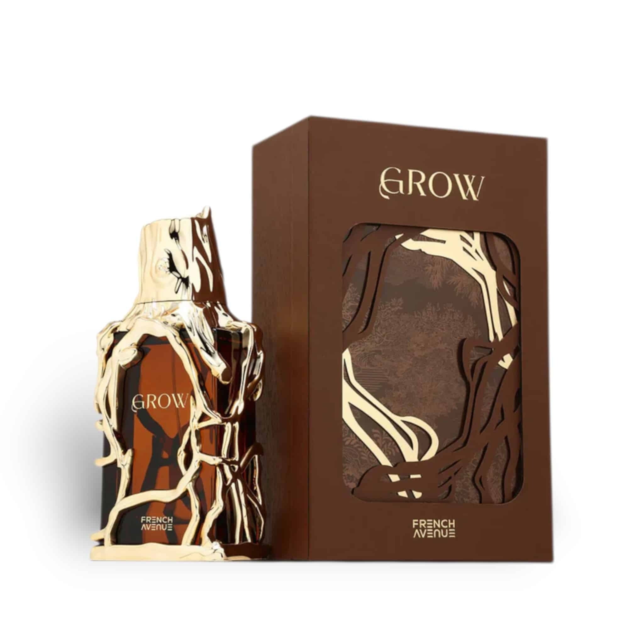 Grow French Avenue 100ml Extrait | Spicy Gourmand Unisex Perfume UK