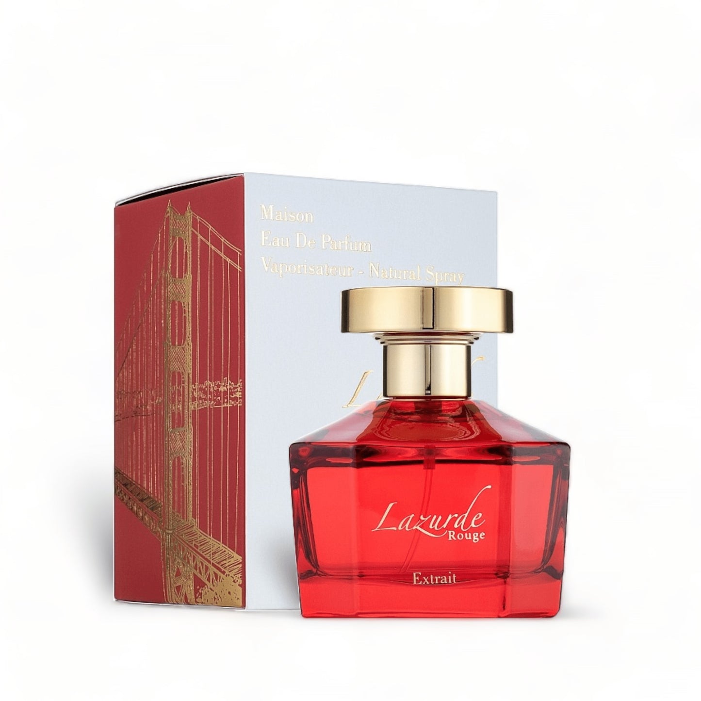 Lazurde Rouge Extrait FA Paris 100ml | Gourmand Amber Unisex Perfume