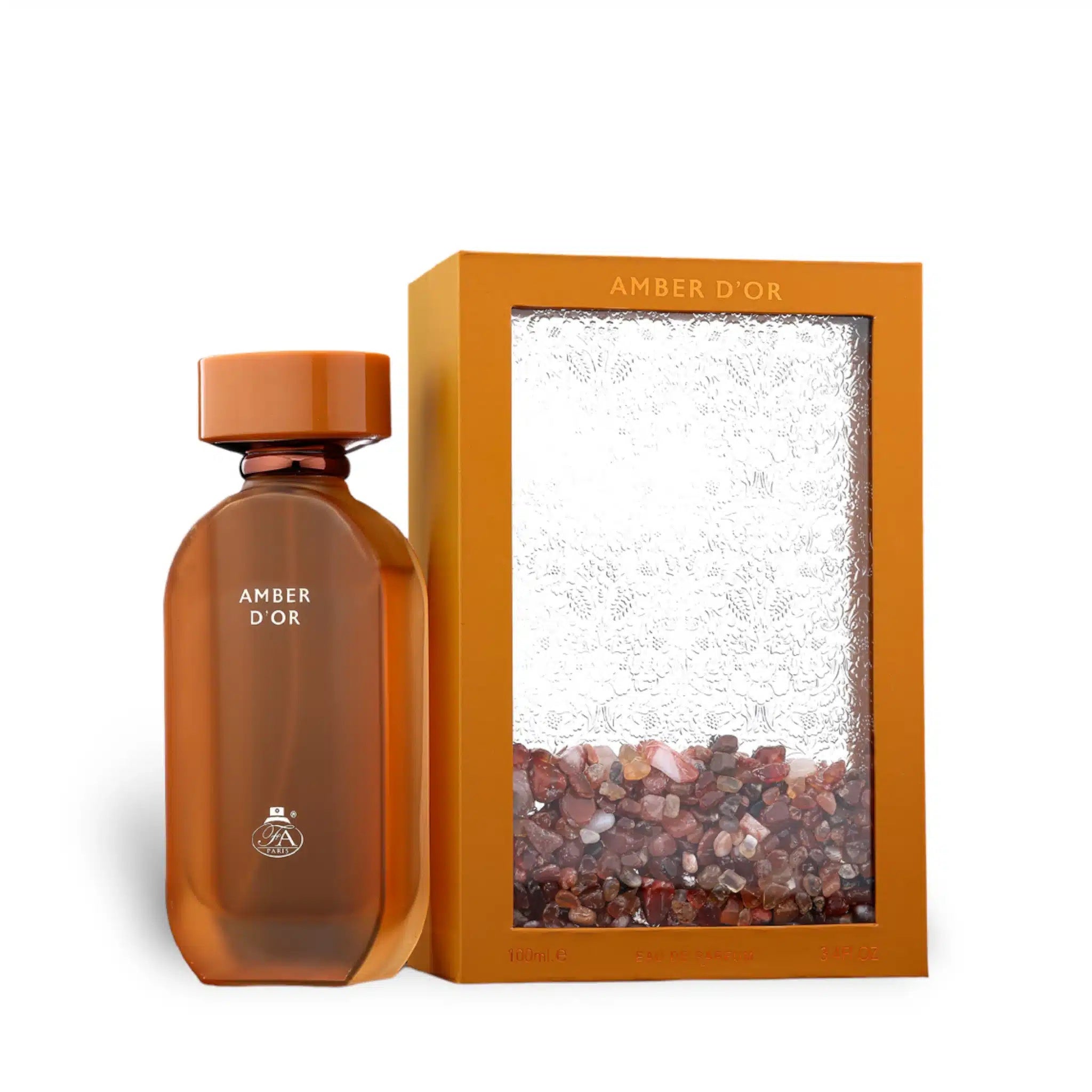 Amber D'Or FA Paris 100ml EDP | Fruity Gourmand Unisex Perfume UK