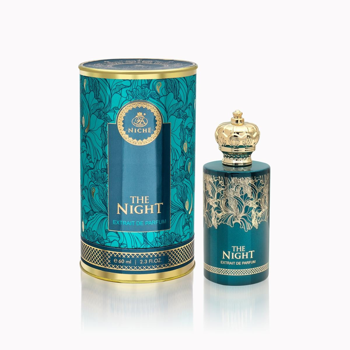 The Night FA Paris Niche 60ml EDP | Oud Rose Unisex Perfume UK