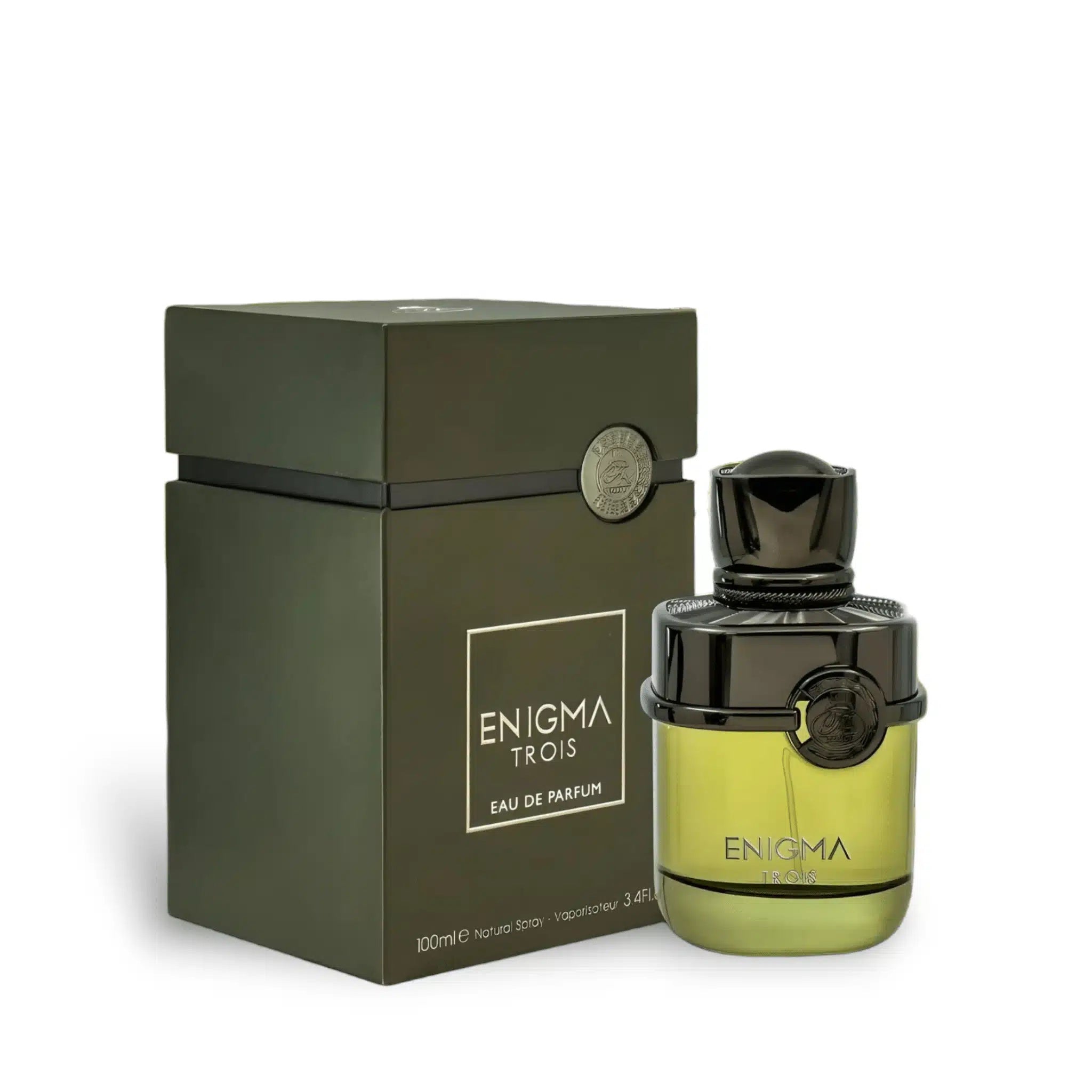 Enigma Trois FA Paris 100ml EDP | Citrus Woody Unisex Perfume UK